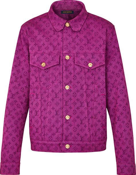 louis vuitton purple jacket|Louis Vuitton jacket for women.